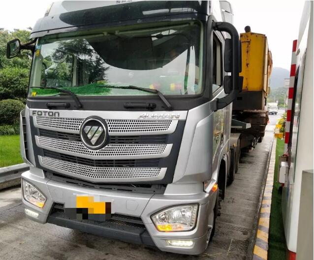 大件運輸車來了